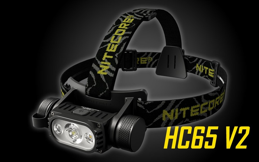 פנס ראש נטען 1750 לומן HC65 V2 NITECORE