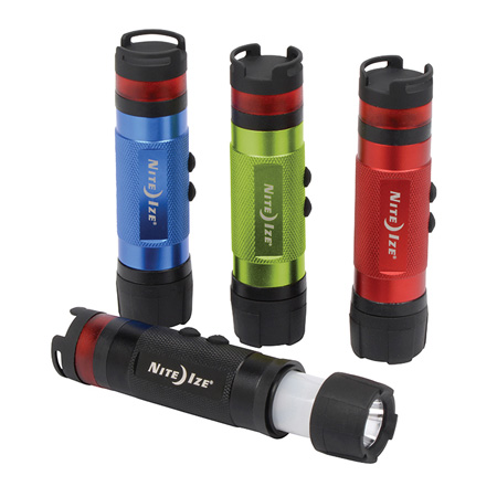 RADIANT® 3-IN-1 LED MINI FLASHLIGHT - 80 LUMENS