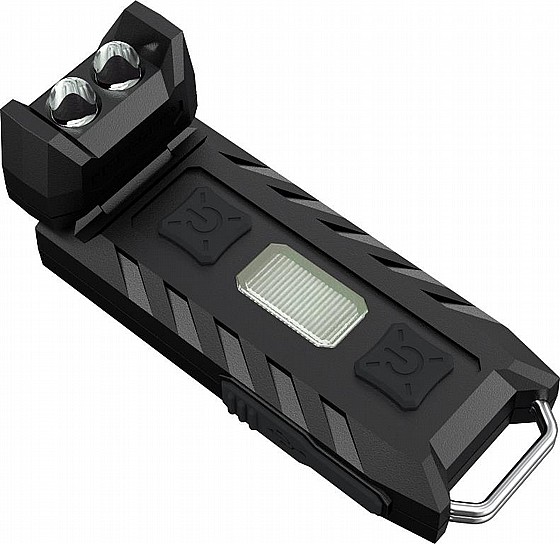 פנס מחזיק מפתחות מהבהב כחול אדום UV NITECORE