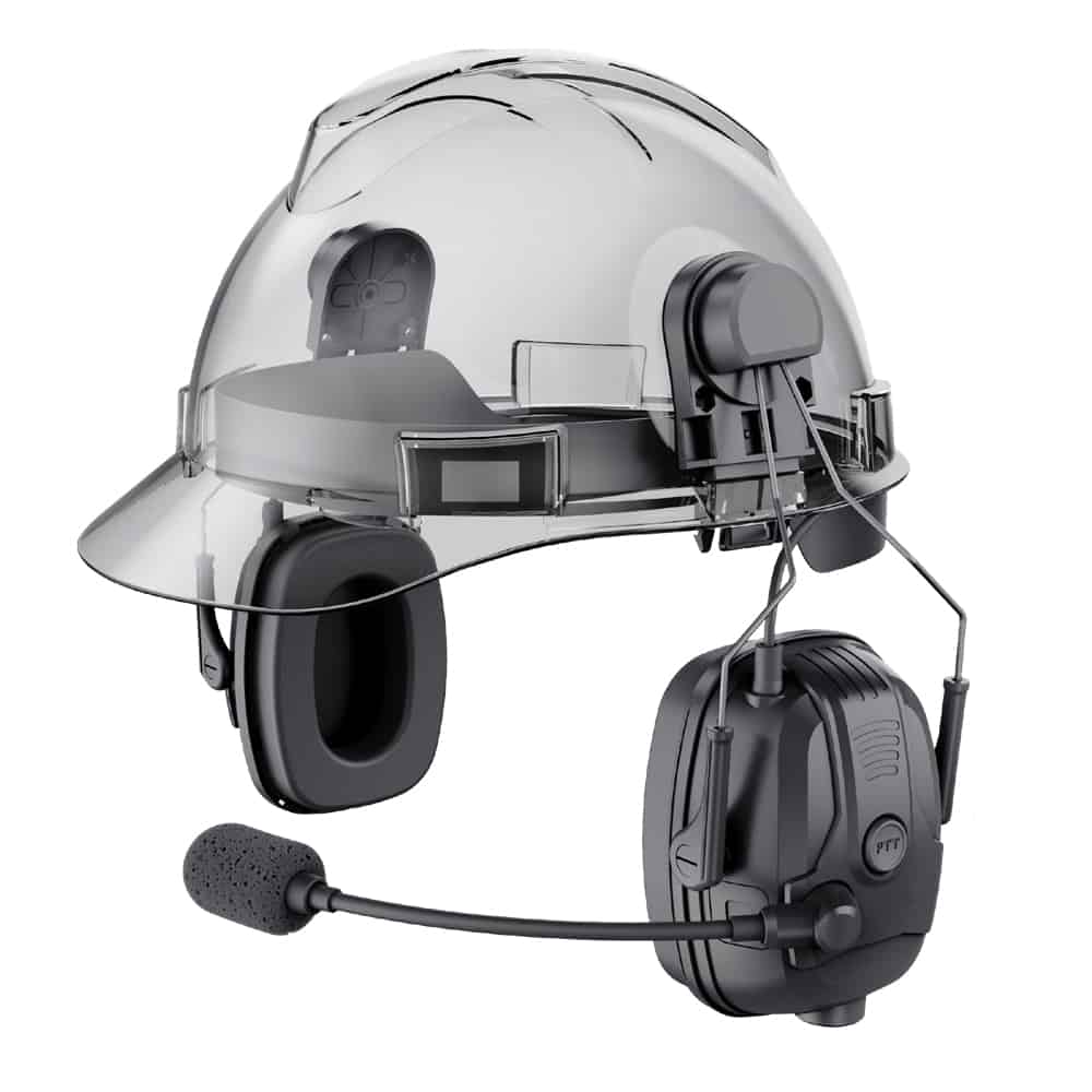 Eco Crew Safety Helmet אוזניות הגנה מותאמות לקסדה